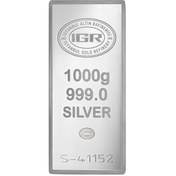 شمش نقره 1000 گرمی iar